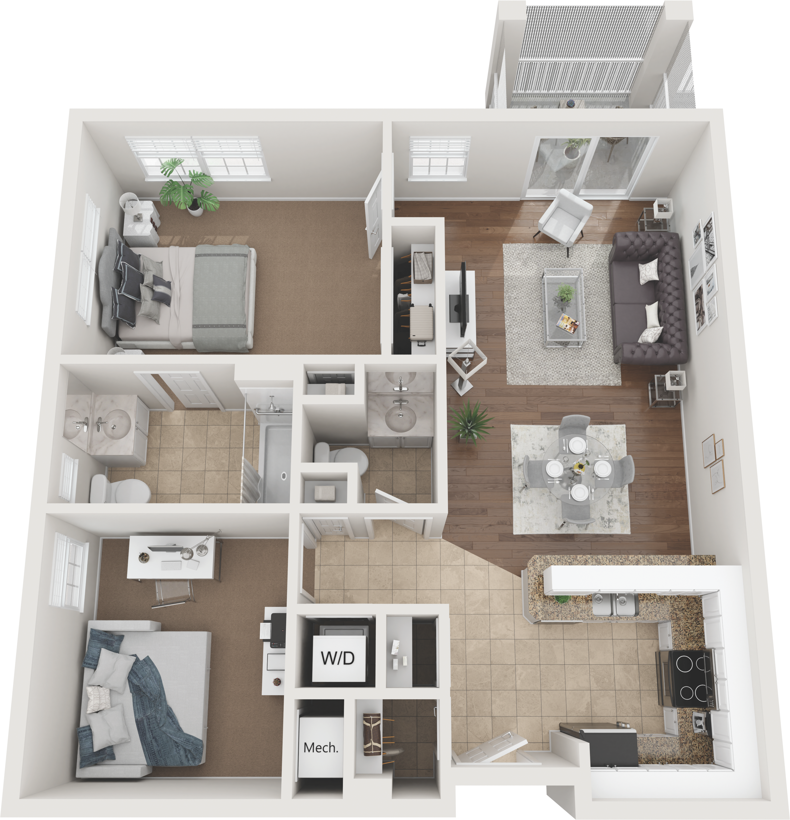 Bridgeport Deluxe floor plan